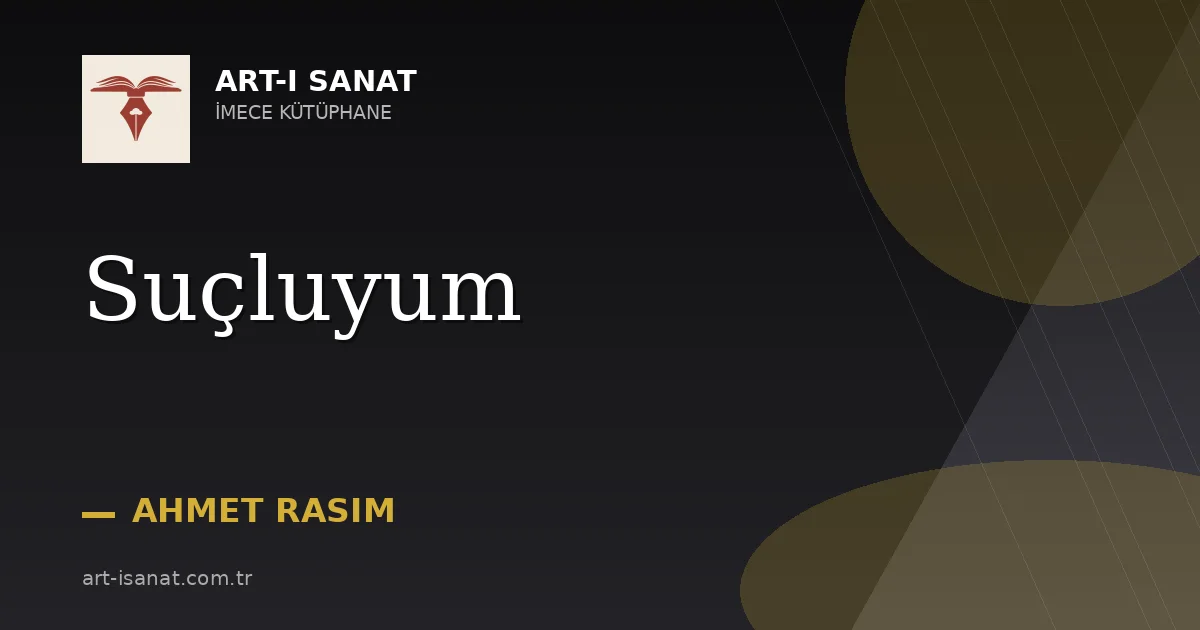 Suçluyum