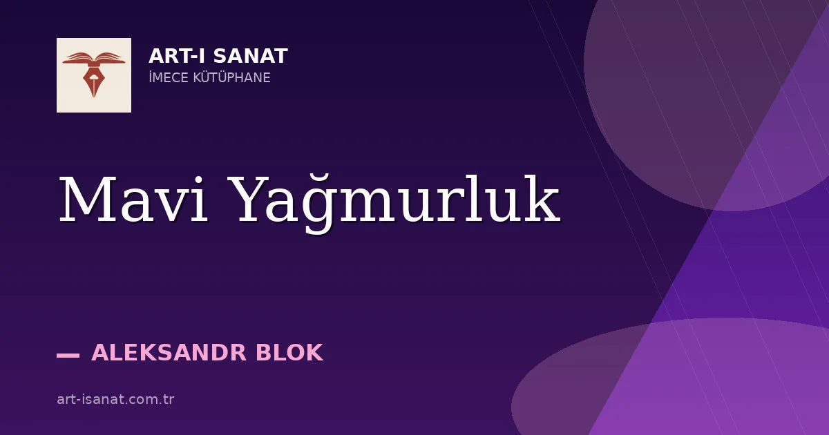 Mavi Yağmurluk