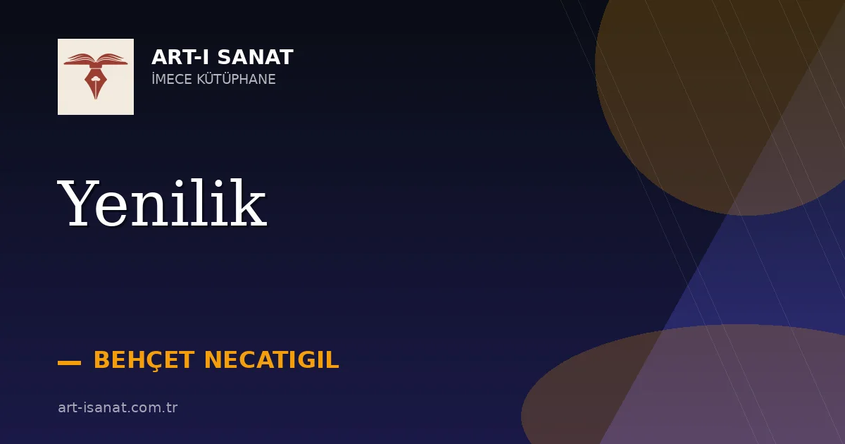 Yenilik
