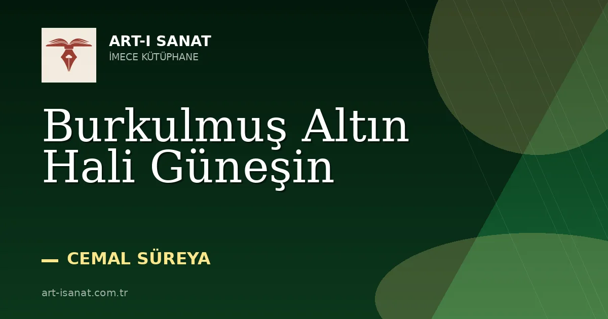 Burkulmuş Altın Hali Güneşin