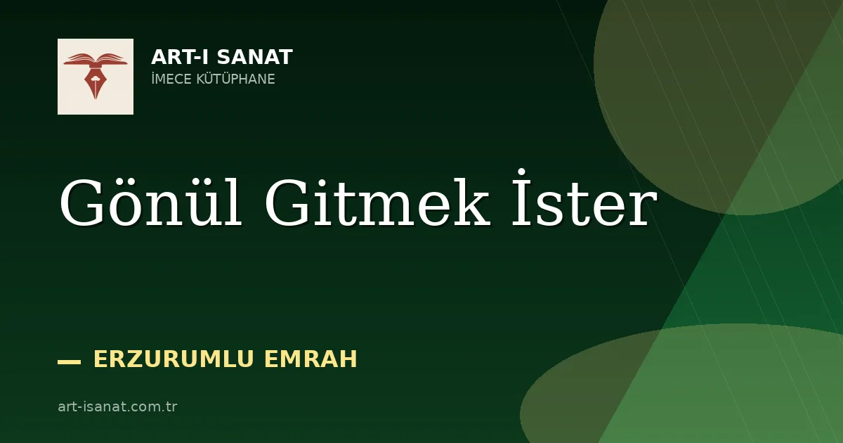 Gönül Gitmek İster