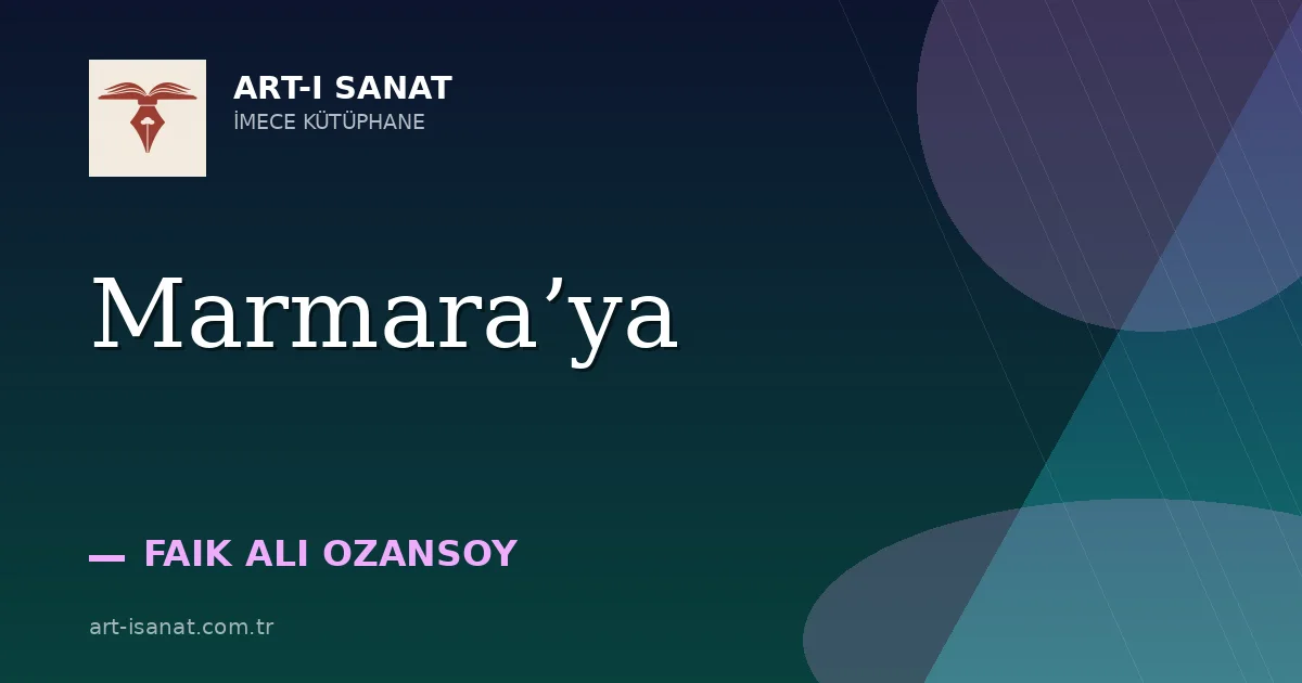 Marmara’ya