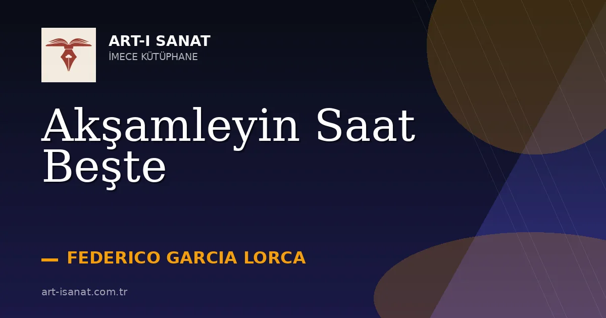 Akşamleyin Saat Beşte