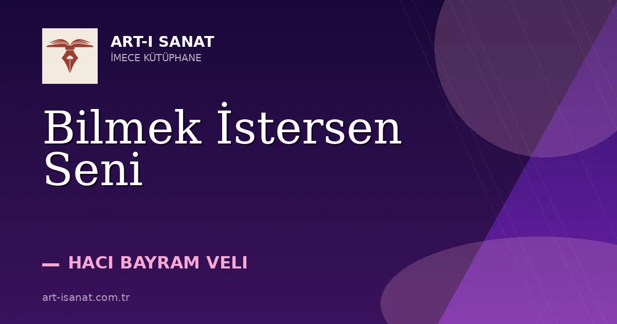 Bilmek İstersen Seni
