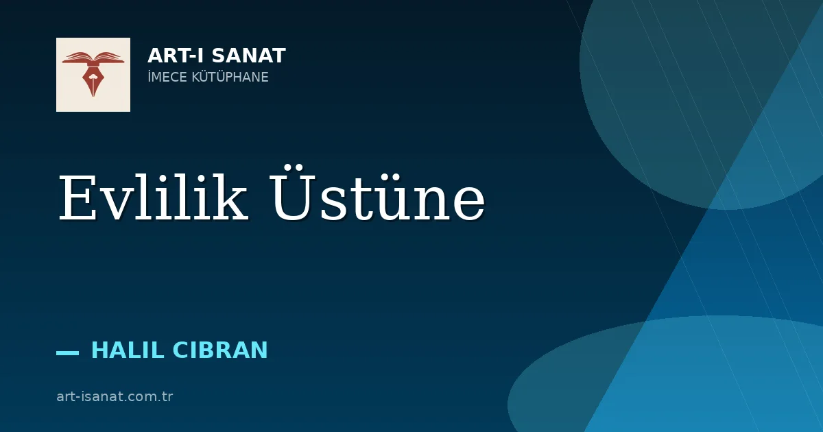 Evlilik Üstüne