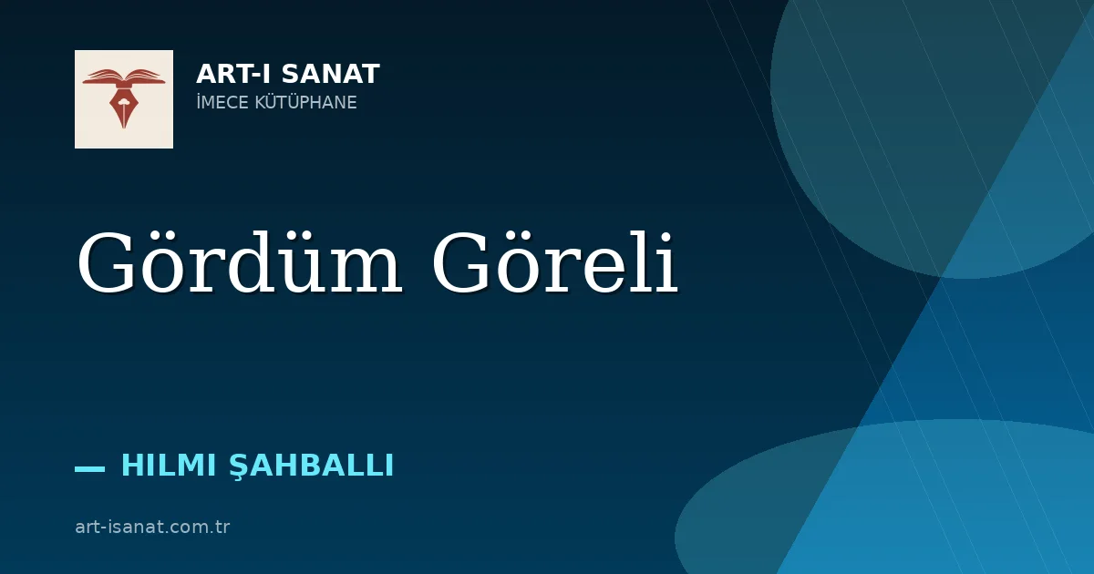 Gördüm Göreli