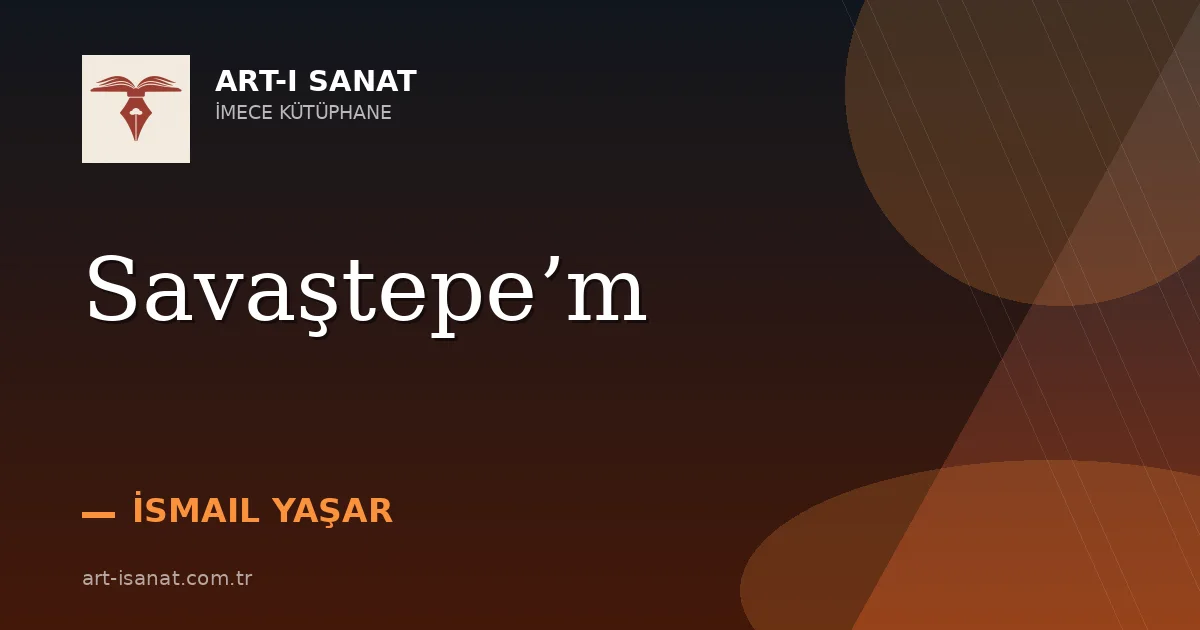 Savaştepe’m