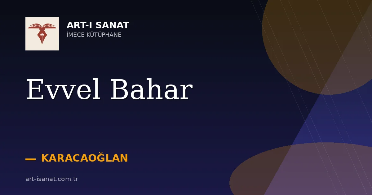 Evvel Bahar
