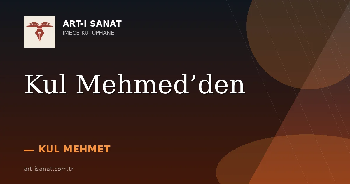 Kul Mehmed’den