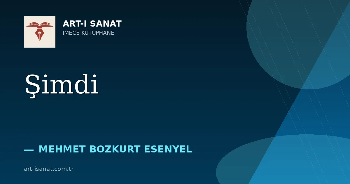 Şimdi