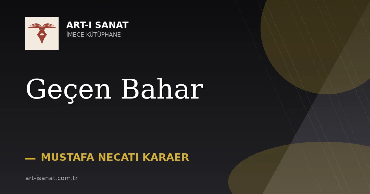 Geçen Bahar