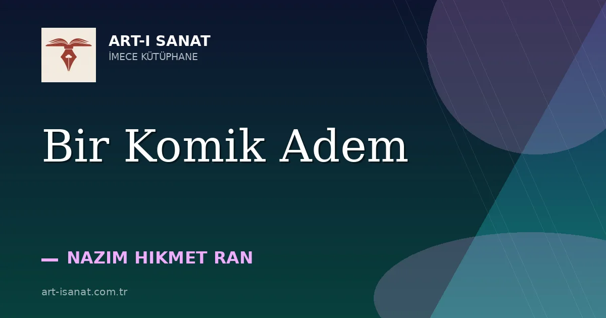 Bir Komik Adem