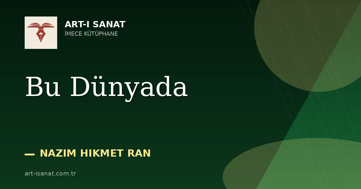 Bu Dünyada