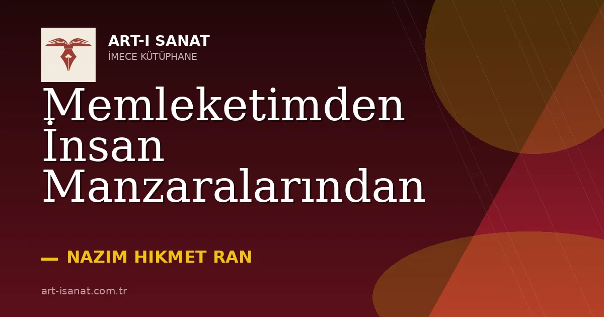 Memleketimden İnsan Manzaralarından