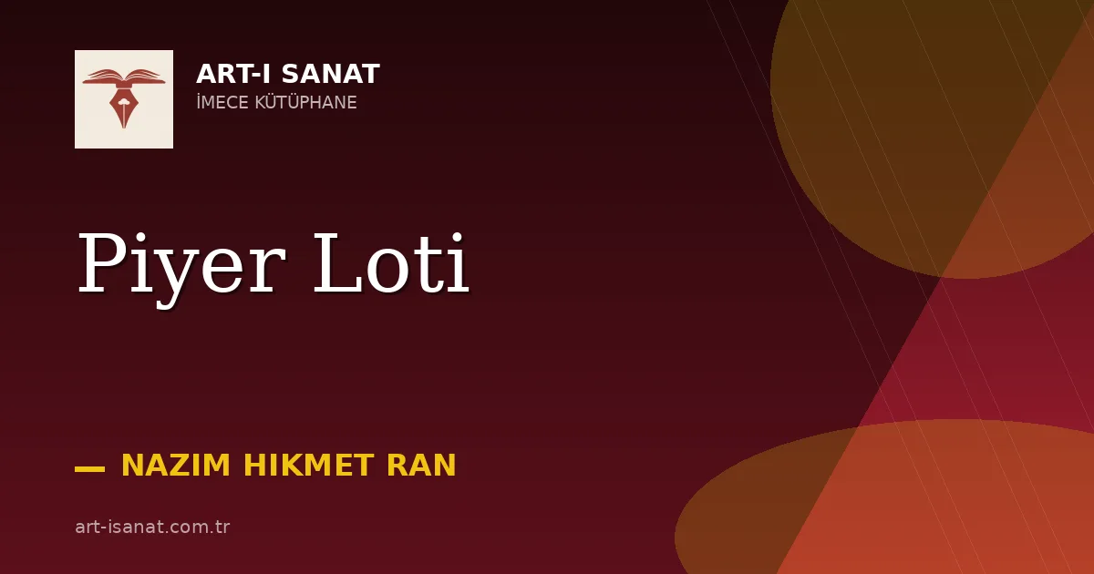Piyer Loti