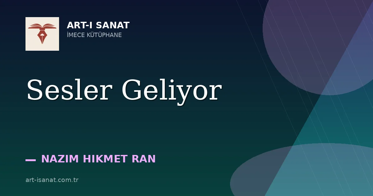 Sesler Geliyor