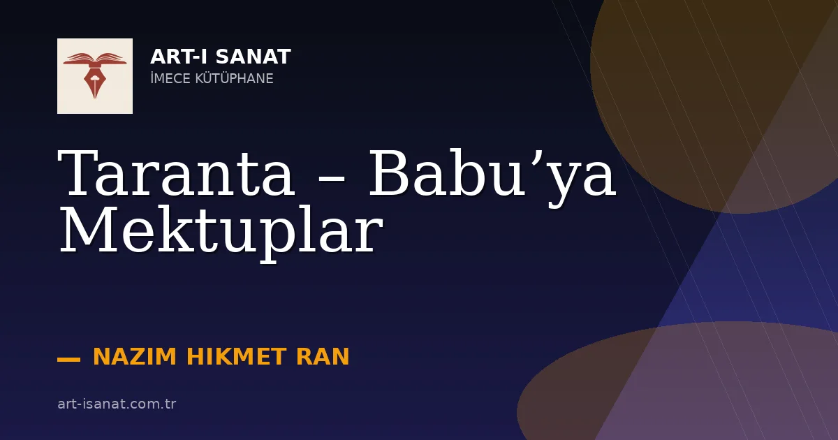 Taranta – Babu’ya Mektuplar