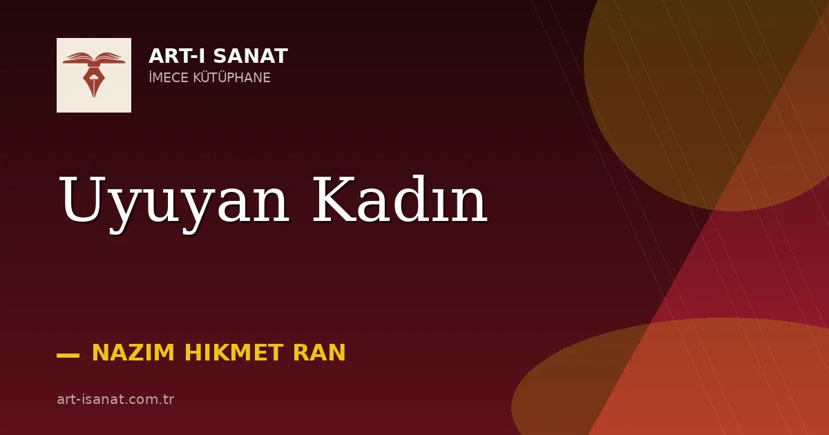 Uyuyan Kadın