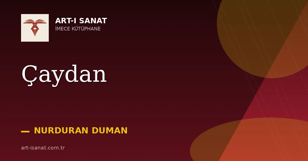 Çaydan