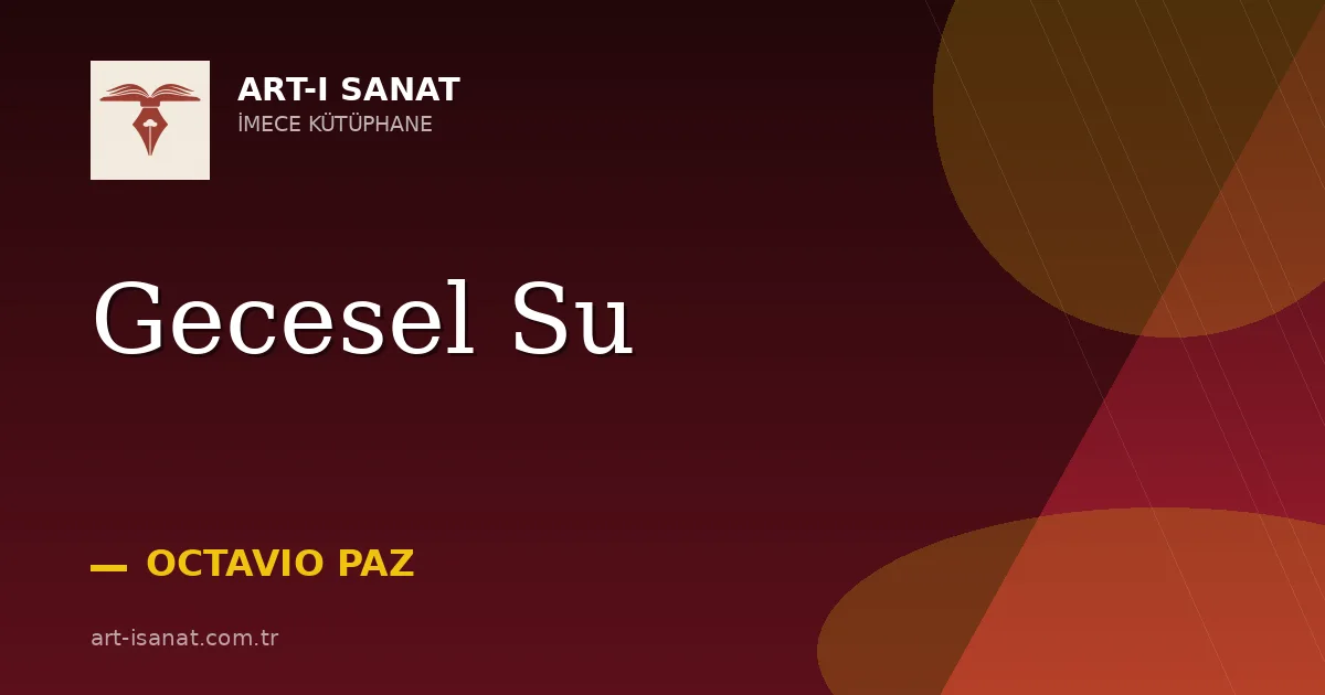 Gecesel Su