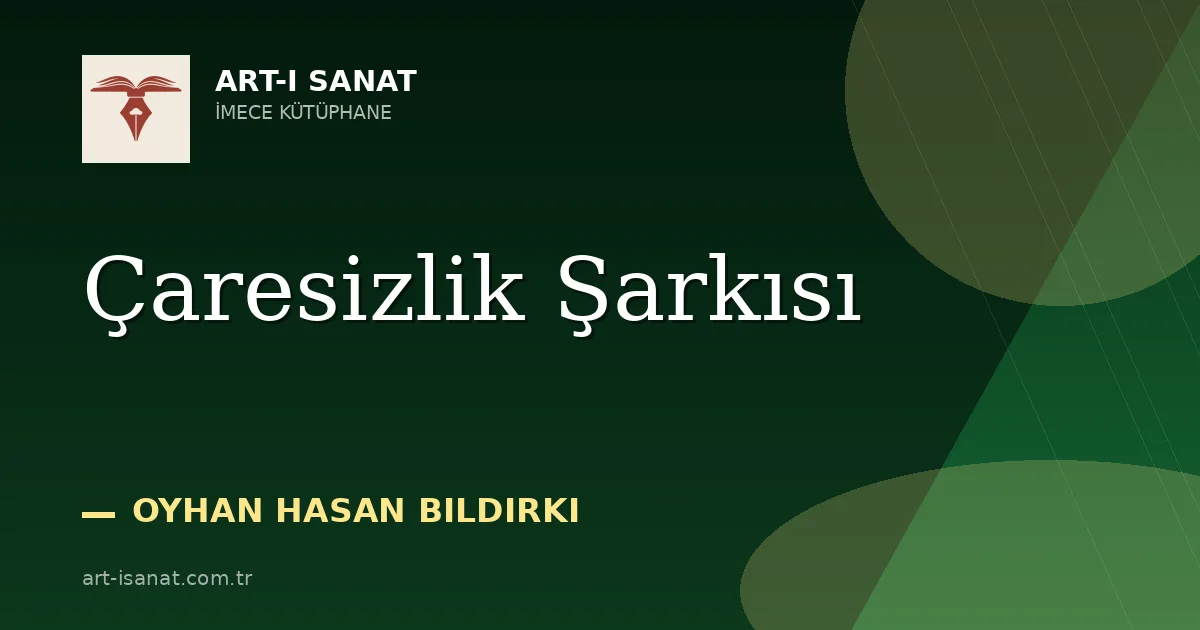Çaresizlik Şarkısı