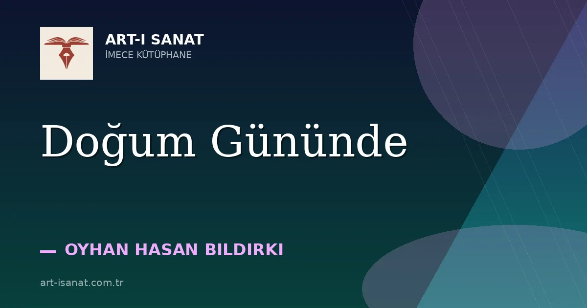Doğum Gününde