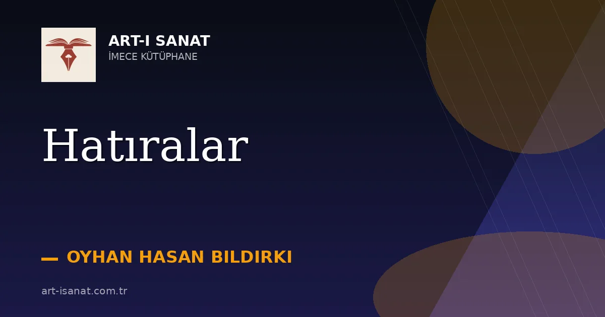 Hatıralar