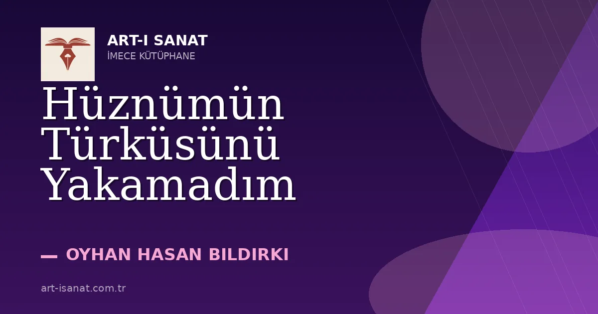 Hüznümün Türküsünü Yakamadım