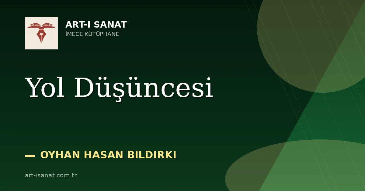 Yol Düşüncesi