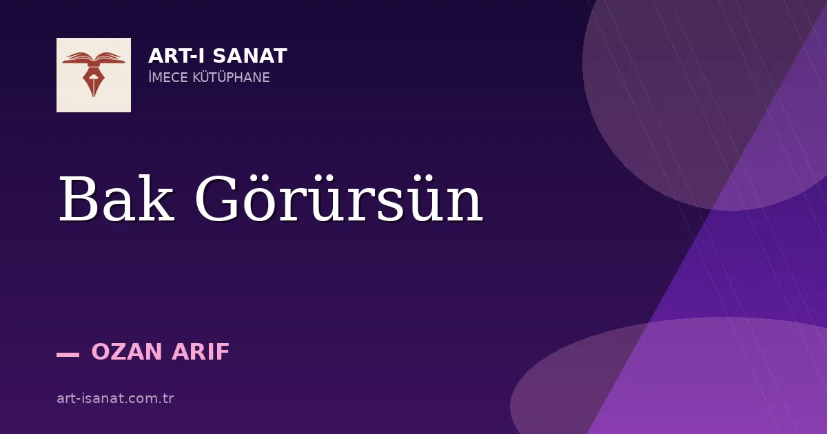 Bak Görürsün