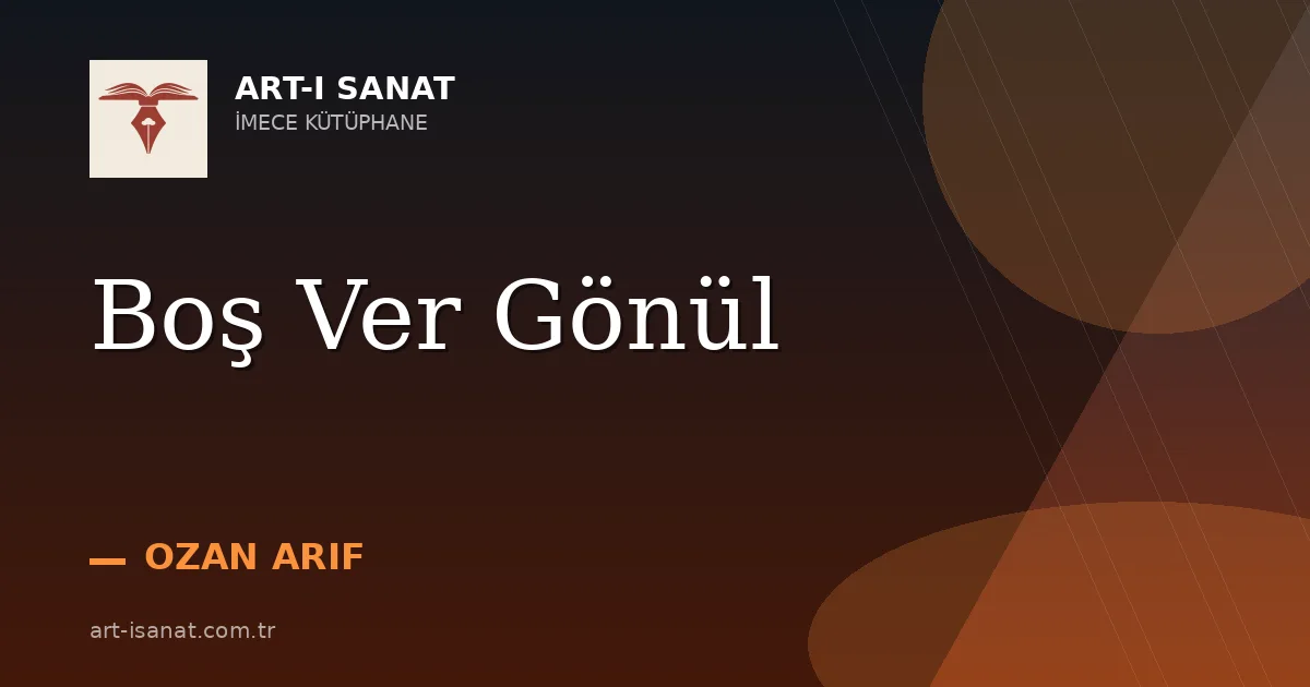 Boş Ver Gönül